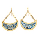 Lisbon Crescent Earrings