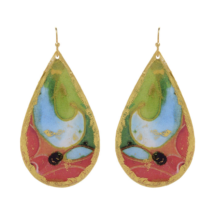 Miami Teardrop Earrings - A