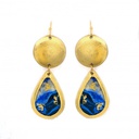 Cast Yourself On Every Wave Mini Teardrop Earrings