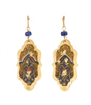 Farrah With Semi-Precious Dangle Earrings