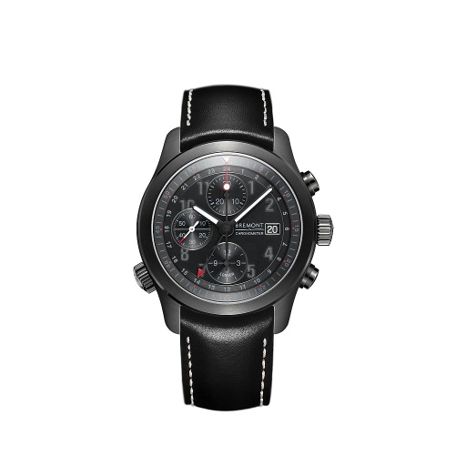 [BR.WATC.0002361] Bremont Dlc Coated Alt1-B Chronometer Stainless Steel, Black Dial On Black Strap