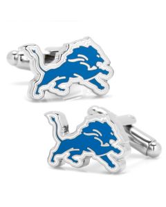 [CU.CUFF.0002908] Plated Detroit Lions Cufflinks