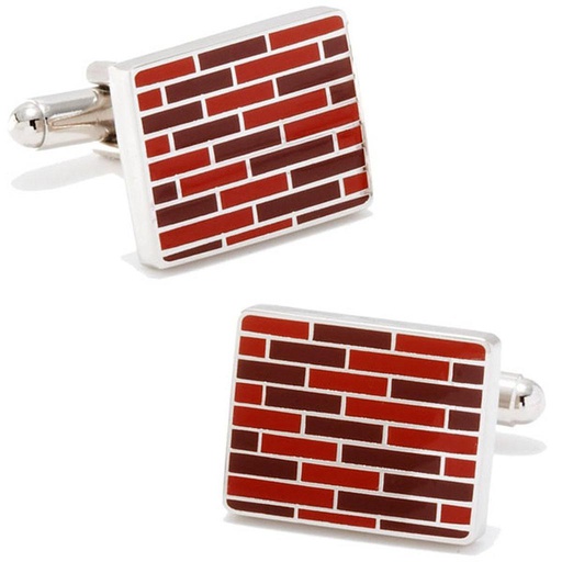 [CU.CUFF.0002973] Brick Cufflinks