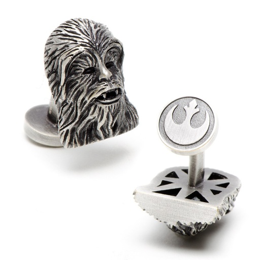 [CU.CUFF.0003055] Palladium 3-D Chewbacca Cufflinks