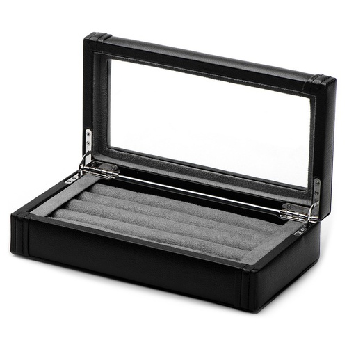 [CU.CUFF.0003094] 20 Pair Bonded Leather Cufflinks Case