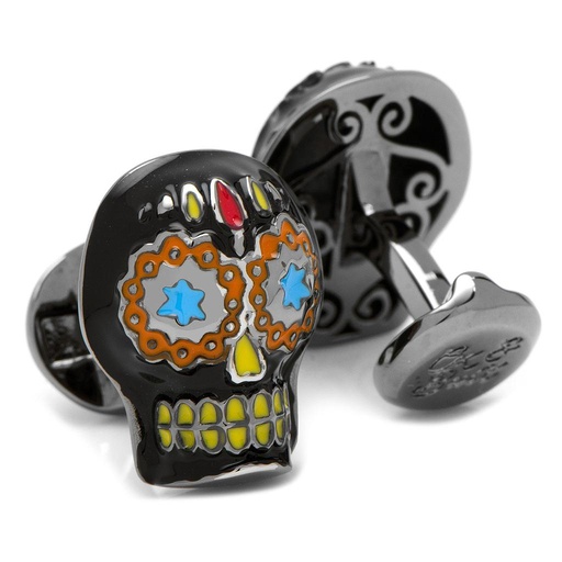 [CU.CUFF.0003164] Black Day Of The Dead Cufflinks