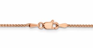 14k 1.2mm Spiga Chain