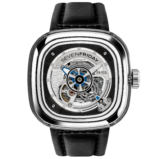 [W .WATC.0007786] Sevenfriday S1/01 On Black Calf