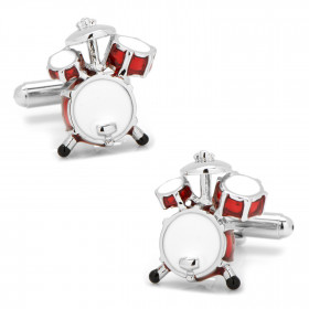 [CU.CUFF.0003223] Drum Set Cufflinks