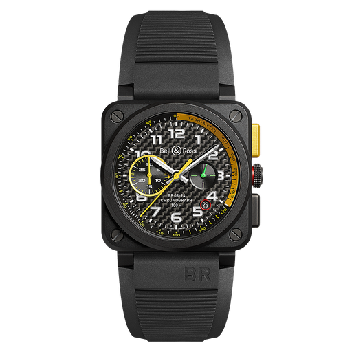 [BE.WATC.0002304] Bell & Ross Br03-94-Rs17 Chronograph W/Carbon Fiber Dial 399/500