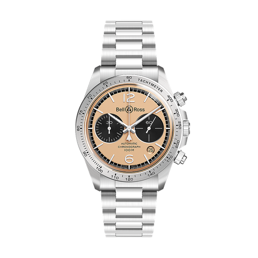 [BE.WATC.0002319] Bell & Ross Bellytanker Chronograph On Steel Bracelet