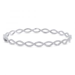 Infinity Bangle Bracelet
