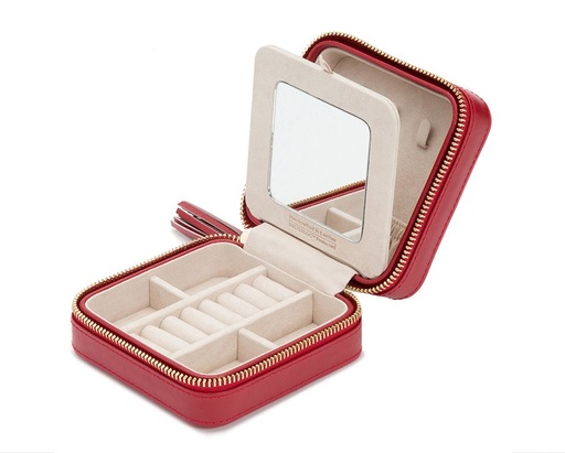 [WO.ACCS.0008502] Caroline Zip Case Red