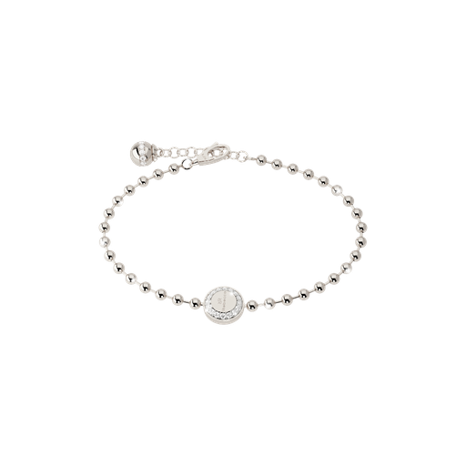[TE.FASH.0007494] Rebecca White Bracelet W/Cz Stones