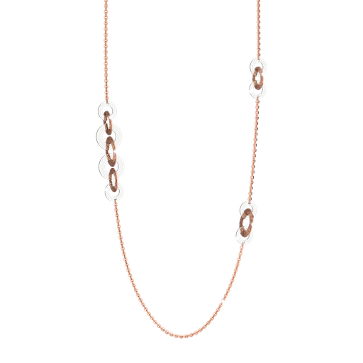 [TE.FASH.0007630] Rebecca Bronze & Steel Necklace