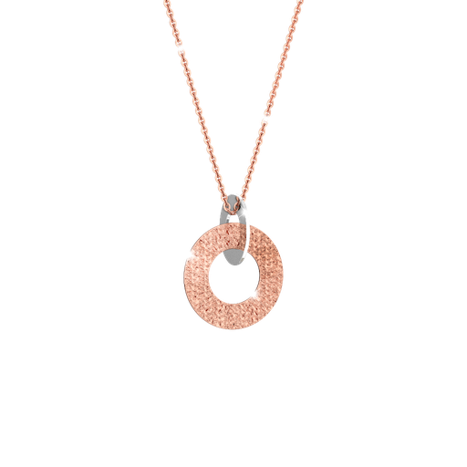 [TE.FASH.0007629] Rebecca Bronze & Steel Necklace