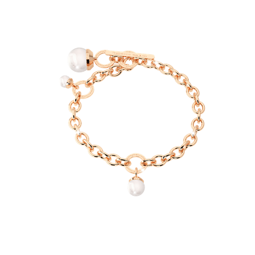 [TE.FASH.0007518] Bronze Bracelet W/Pearls
