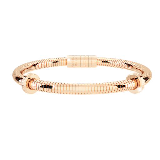 [TE.FASH.0008640] My World Yellow Gold Tone Snake Bracelet