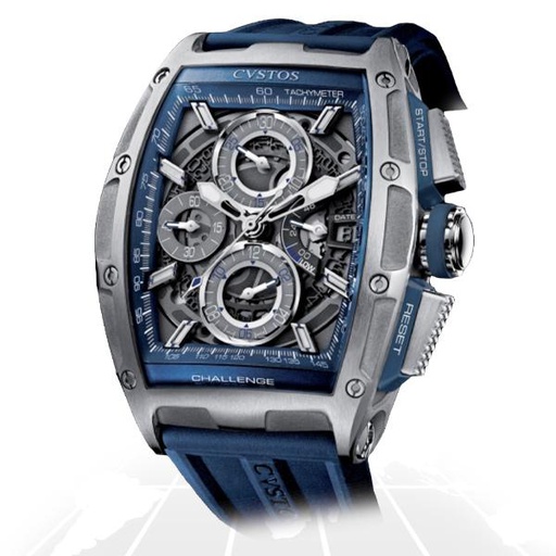 [CV.WATC.0009697] Challenge Gt Chrono 2 Steel & Blue