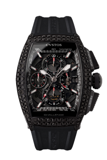 [CV.WATC.0009698] Challenge Chrono 2 Black Diamond Pave Black Pvd