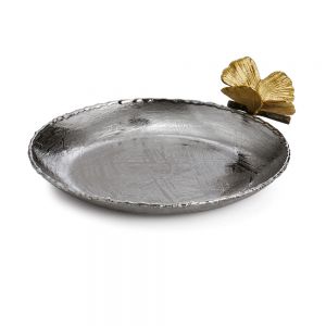 [MI.ACCS.0010173] Butterfly Ginkgo Round Trinket Tray