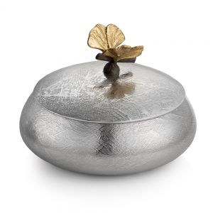 [MI.ACCS.0010174] Butterfly Ginkgo Round Trinket Box