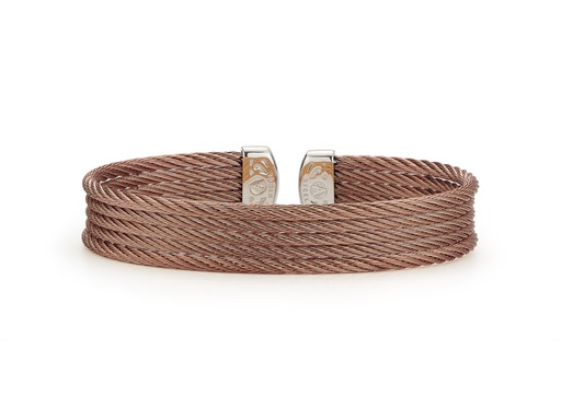 [AL.FASH.10210] Bronze PVD 5 Row Cuff