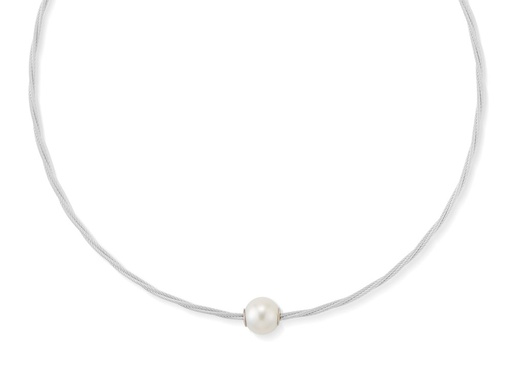 [AL.FASH.0010261] Cable & Fresh Water Pearl Necklace