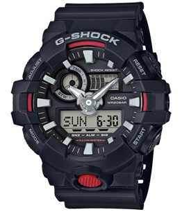 [PA.WATC.0010301] G-Shock Ana-Digital Super Illuminator Black/Red