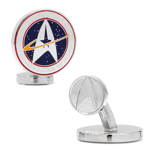 [CU.CUFF.0026548] Star Trek Starfleet Command Cufflinks