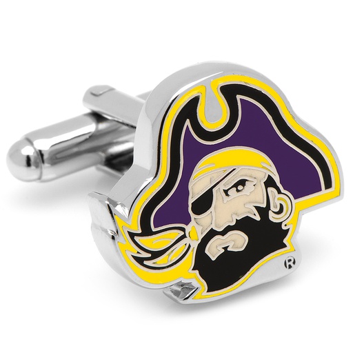 [CU.CUFF.0026562] East Carolina Pirates Cufflinks