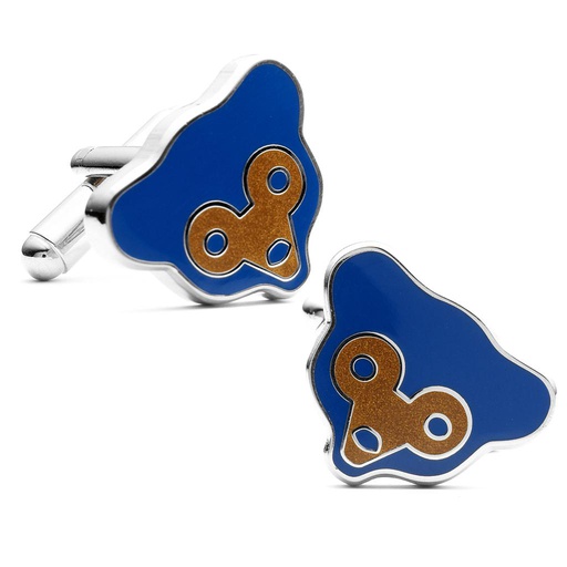 [CU.CUFF.0026631] Retro Chicago Cubs Cufflinks