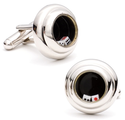 [CU.CUFF.0026701] Dice Game Cufflinks