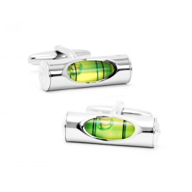 [CU.CUFF.0026753] Green Level Cufflinks