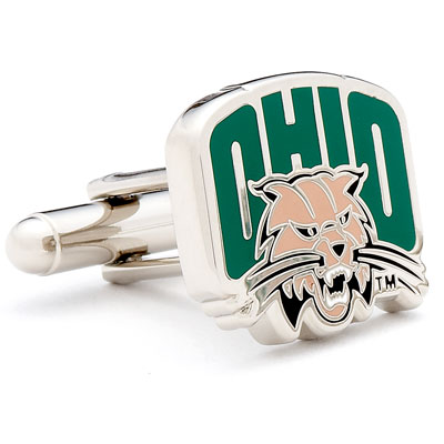 [CU.CUFF.0026772] Ohio University Bobcats Cufflinks