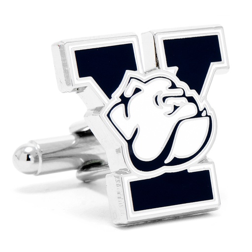 [CU.CUFF.0026790] Yale University Bulldogs Cufflinks
