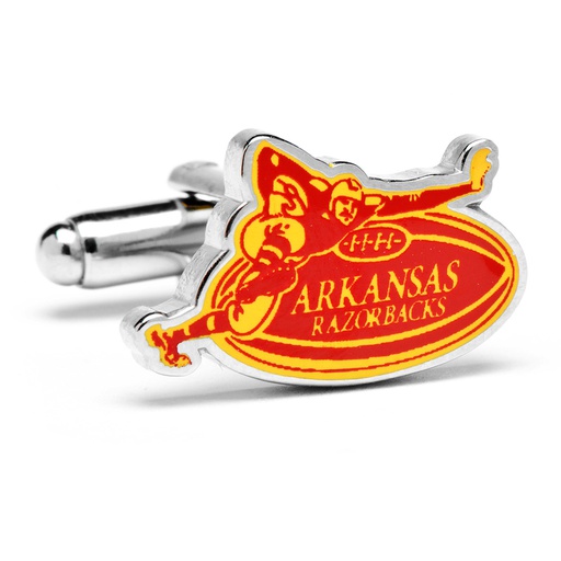[CU.CUFF.0026982] Vintage Arkansas Razorback Cufflinks
