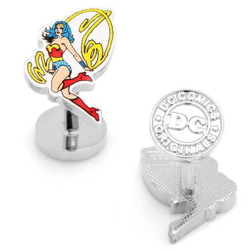[CU.CUFF.0027068] Wonder Woman Action Cufflinks