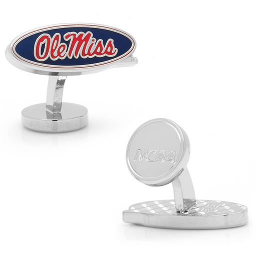 [CU.CUFF.0027091] Palladium Ole Miss Rebels Cufflinks
