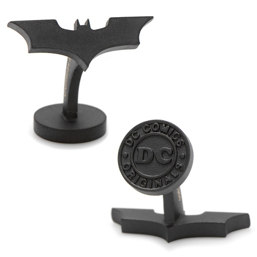 [CU.CUFF.0027328] Satin Black Dark Knight Cufflinks