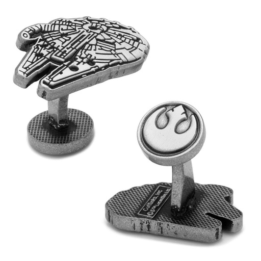 [CU.CUFF.0027487] Millennium Falcon Cufflinks