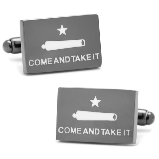 [CU.CUFF.0027547] Come & Take It Texas Cufflinks