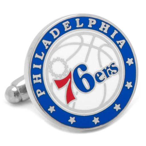 [CU.CUFF.0027575] Philadelphia 76ers Cufflinks
