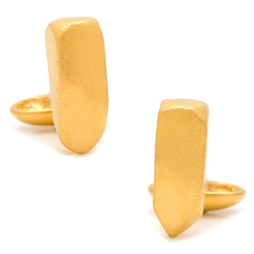 [CU.CUFF.0027653] Gold Spike Cufflinks