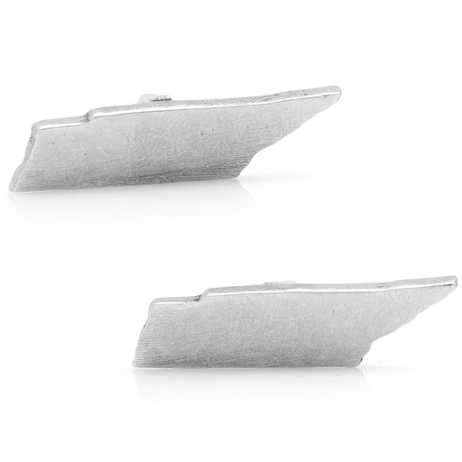 [CU.CUFF.0027671] Pewter Tennessee Cufflinks