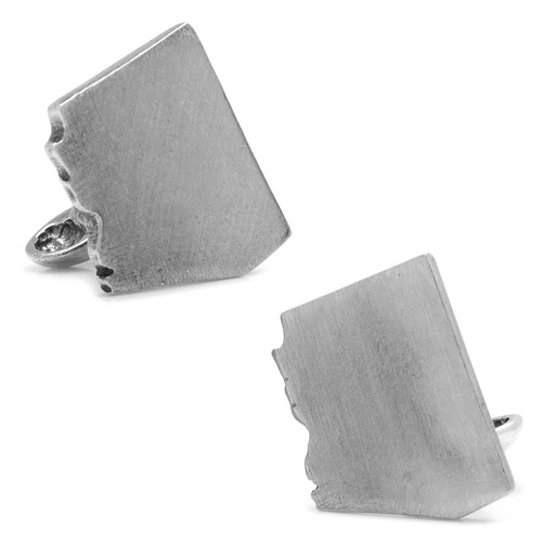[CU.CUFF.0027674] Pewter Arizona Cufflinks