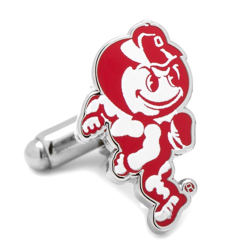[CU.CUFF.0027724] Ohio State University Brutus Cufflinks