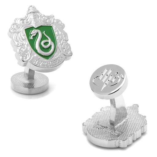 [CU.CUFF.0027797] Slytherin Crest Cufflinks