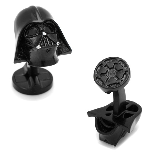 [CU.CUFF.0027864] 3d Darth Vader Cufflinks