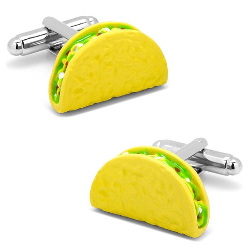 [CU.CUFF.027938] 3d Taco Cufflinks